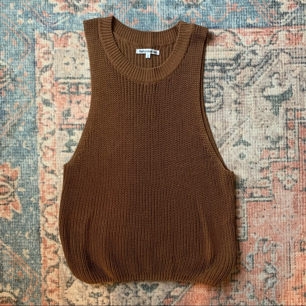 Reformation Knit Tank - Size Small